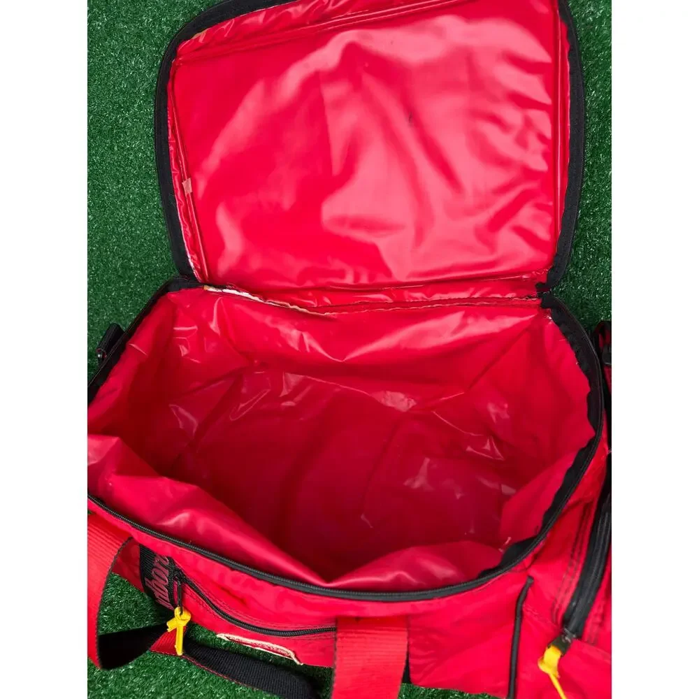Vintage Marlboro Adventure Team Lizard Rock Cooler Bag Red Insulated Travel Tote